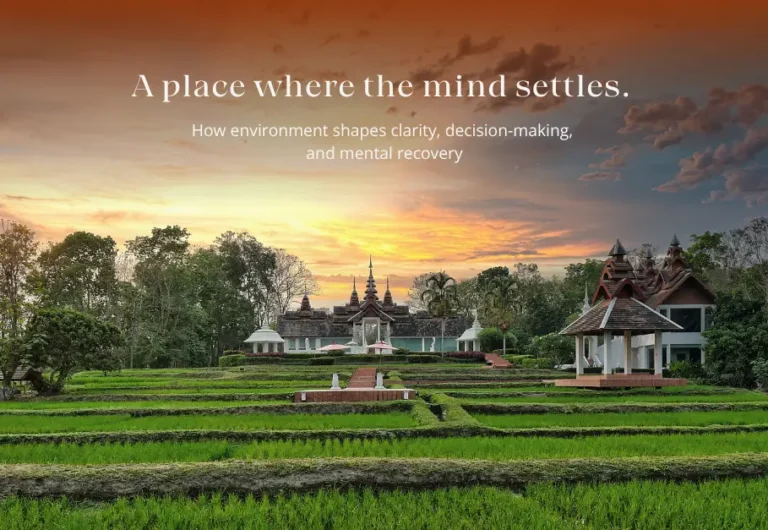 A place where the mind settles