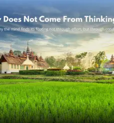 Clarity Does Not Come From Thinking More